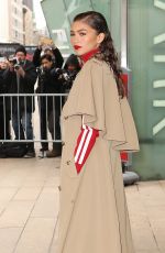 ZENDAYA COLEMAN Arrives at Michael Kors Fashion Show in New York 02/14/2018