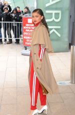 ZENDAYA COLEMAN Arrives at Michael Kors Fashion Show in New York 02/14/2018