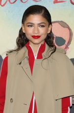 ZENDAYA COLEMAN at Michael Kors Show at New York Fashion Week 02/14/2018