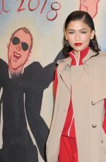 ZENDAYA COLEMAN at Michael Kors Show at New York Fashion Week 02/14/2018