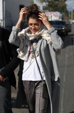 ZENDAYA COLEMAN Out and About in West Hollywood 02/22/2018