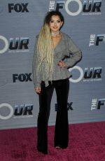 ZHAVIA at The Four: Battle for Stardom Viewing Party in West Hollywood 02/08/2018