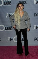ZHAVIA at The Four: Battle for Stardom Viewing Party in West Hollywood 02/08/2018