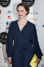 ZOE RAINEY at Whatsonstage Awards in London 02/25/2018
