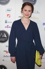 ZOE RAINEY at Whatsonstage Awards in London 02/25/2018