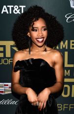 ZOE RENEE at American Black Film Festival in Los Angeles 02/25/2018