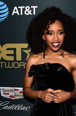 ZOE RENEE at American Black Film Festival in Los Angeles 02/25/2018