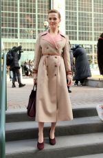 ZOEY DEUTCH at Tory Burch Fashion Show at New York Fashion Week 02/09/2018