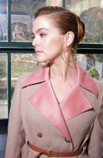 ZOEY DEUTCH at Tory Burch Fashion Show at New York Fashion Week 02/09/2018