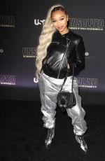 ZONNIQUE PULLINS at Unsolved the Murders of Tupac and the Notorious B.I.G. Premiere in Los Angeles 02/22/2018