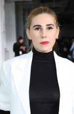 ZOSIA MAMET at 3.1 Phillip Lim Show at New York Fashion Week 02/12/2018