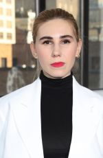 ZOSIA MAMET at 3.1 Phillip Lim Show at New York Fashion Week 02/12/2018