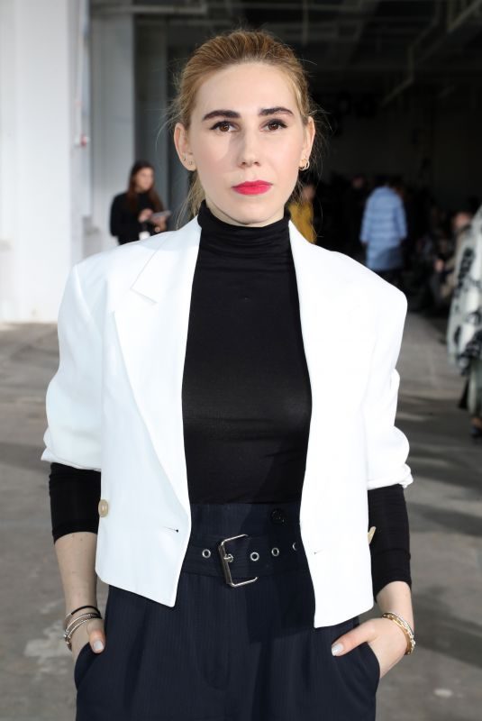 ZOSIA MAMET at 3.1 Phillip Lim Show at New York Fashion Week 02/12/2018