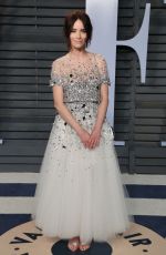 ABIGAIL SPENCER at 2018 Vanity Fair Oscar Party in Beverly Hills 03/04/2018