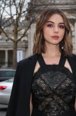 ADELAIDE KANE at Shiatzy Chen Fashion Show in Paris 03/05/2018