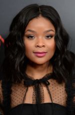 AJIONA ALEXUS at Acrimony Premiere in New York 03/27/2018