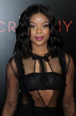 AJIONA ALEXUS at Acrimony Premiere in New York 03/27/2018