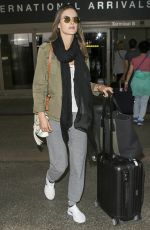 ALESSANDRA AMBROSIO at Los Angeles International Airport 03/28/2018