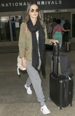 ALESSANDRA AMBROSIO at Los Angeles International Airport 03/28/2018