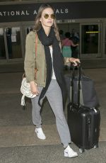 ALESSANDRA AMBROSIO at Los Angeles International Airport 03/28/2018