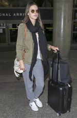 ALESSANDRA AMBROSIO at Los Angeles International Airport 03/28/2018