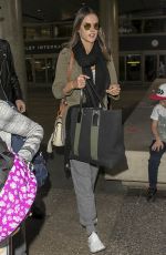 ALESSANDRA AMBROSIO at Los Angeles International Airport 03/28/2018
