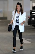 ALESSANDRA AMBROSIO Out for Lunch at Eataly in Los Angeles 02/28/2018