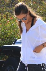 ALESSANDRA AMBROSIO Out Hiking in Hollywood Hills 03/29/2018