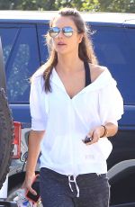ALESSANDRA AMBROSIO Out Hiking in Hollywood Hills 03/29/2018