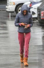 ALESSANDRA AMBROSIO Out in Los Angeles 03/02/2018