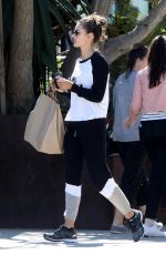 ALESSANDRA AMBROSIO Shopping at Malibu Lumber Yard Shopping Mall in Malibu 03/04/2018