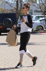 ALESSANDRA AMBROSIO Shopping at Malibu Lumber Yard Shopping Mall in Malibu 03/04/2018