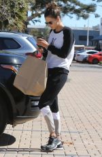 ALESSANDRA AMBROSIO Shopping at Malibu Lumber Yard Shopping Mall in Malibu 03/04/2018