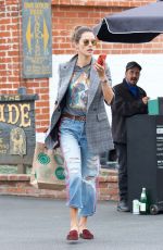 ALESSANDRA AMBROSIO Shopping at Whole Foods in Los Angeles 03/20/2018