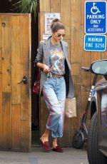 ALESSANDRA AMBROSIO Shopping at Whole Foods in Los Angeles 03/20/2018
