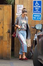 ALESSANDRA AMBROSIO Shopping at Whole Foods in Los Angeles 03/20/2018