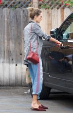 ALESSANDRA AMBROSIO Shopping at Whole Foods in Los Angeles 03/20/2018
