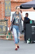 ALESSANDRA AMBROSIO Shopping at Whole Foods in Los Angeles 03/20/2018