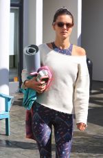 ALESSANDRA MABROSIO Leaves Pilates Class in Los Angeles 03/17/2018