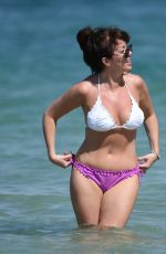 ALEX CURRAN and SHEREE MURPHY in Bikinis at a Beach in Dubai 03/16/2018
