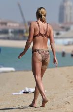 ALEX CURRAN and SHEREE MURPHY in Bikinis at a Beach in Dubai 03/16/2018