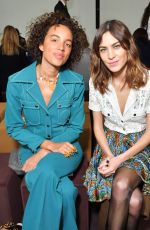 ALEXA CHUNG at Chloe Show at Paris Fashion Week 03/01/2018