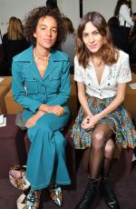 ALEXA CHUNG at Chloe Show at Paris Fashion Week 03/01/2018