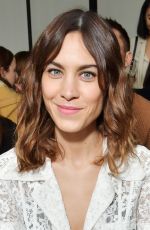 ALEXA CHUNG at Chloe Show at Paris Fashion Week 03/01/2018