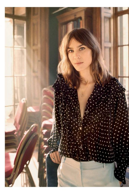 ALEXA CHUNG in Porter Magazine, Spring 2018
