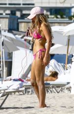 ALEXA DELLANOS in Bikini at a Beach in Miami 03/26/2018