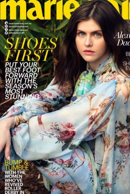 ALEXANDRA DADARIO in Marie Claire Magazine, Malaysia April 2018 Issue