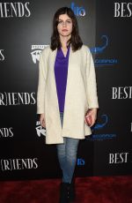 ALEXANDRA DADDARIO at Best F(r)iends Premiere in Los Angeles 03/28/2018