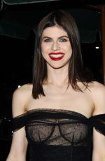 ALEXANDRA DADDARIO at Dior Addict Lacquer Pump Launch Party in West Hollywood 03/14/2018