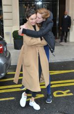 ALEXINA GRAHAM and LUMA GROTHE at Royal Monceau Hotel in Paris 03/27/2018